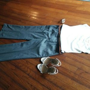 Banana Republic Martin Cuffed Dress Pants